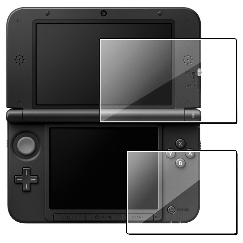 Cewaal Clear Transparent LCD Screen Protector Protect Cover Guard Filter Skin Film For Nintendo 3DS XL Game Accessories