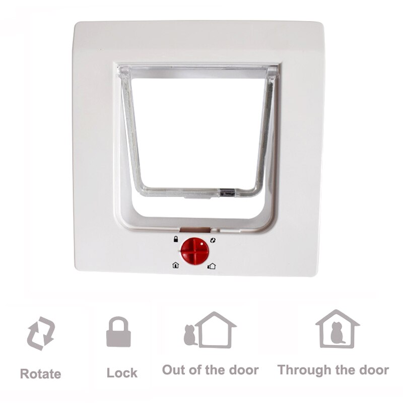 Picture of 4 ways Pet Cat Puppy Dog Gates Door Lockable Safe ... – Grandado