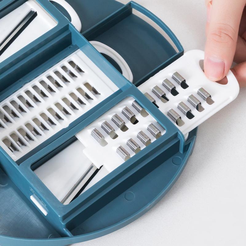 9 IN1 Huishoudelijke Multifunctionele Rasp, Shredder, Snijden Aardappel Flarden Artefact, Groente Hakken, Keuken Benodigdheden, Shredder