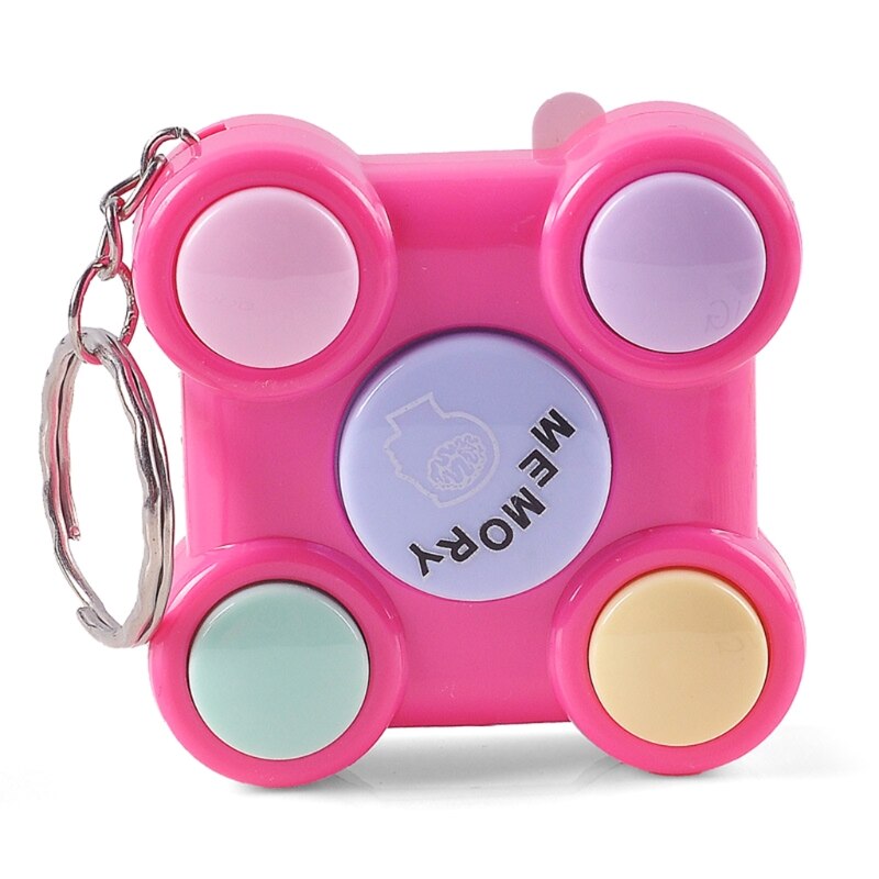 Kinderen Puzzel Game Breekt De Oneindige Geheugen Knop: Roze