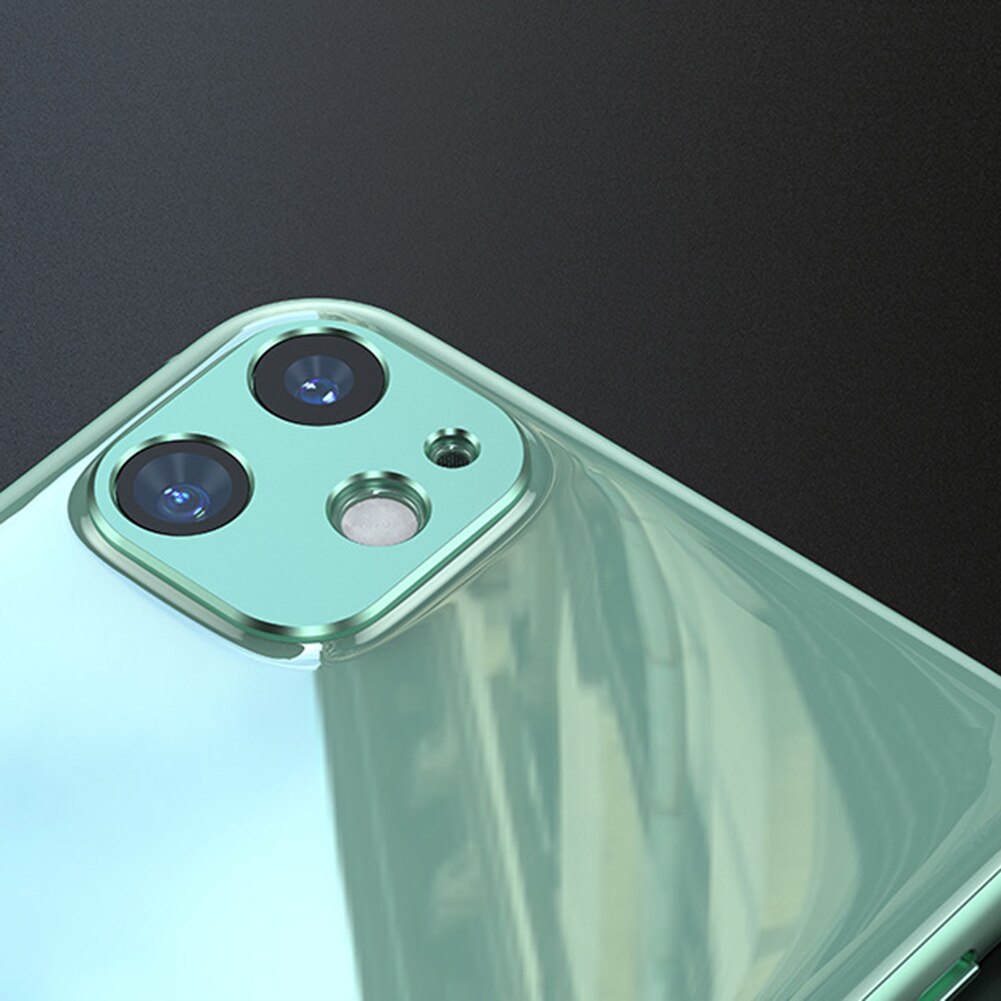 Støvtæt telefon bagkamera linse beskyttelsesfilm cover til iphone 11 pro max anti-reflekterende ultra-tynd anti-ridse cover