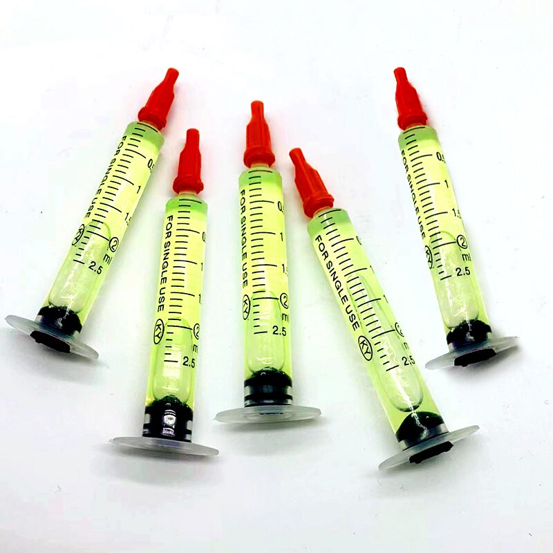 Détection automatique de fuite fluorescente climatisation automatique R134a réfrigérant gaz Freon AC détecteur de Test de fuite outil de réparation colorant UV: 5 PCS