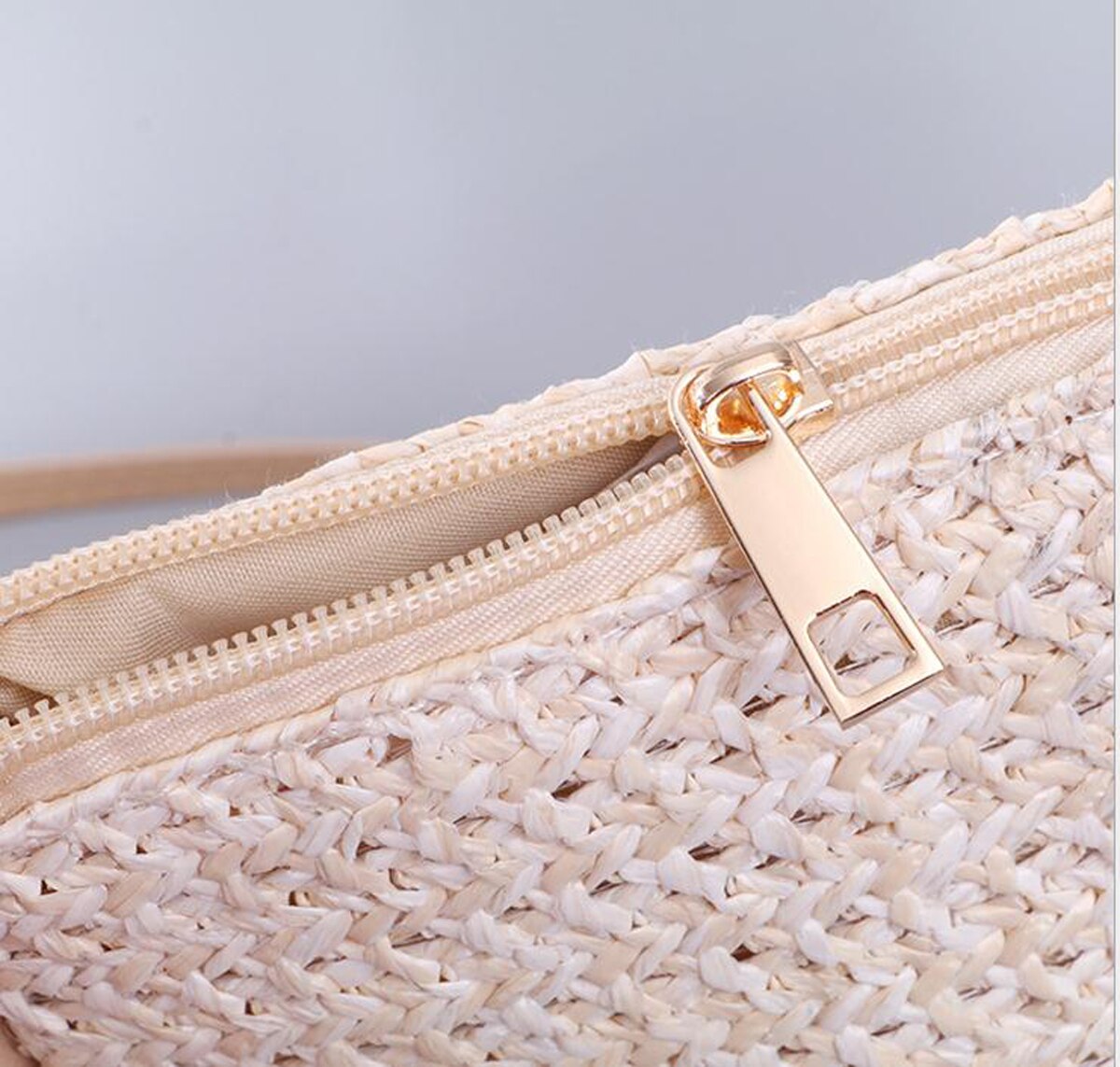Kvinder damer halmtaske rattan vævet tote pung crossbody messenger taske lille firkantet håndtaske boho strand sommer