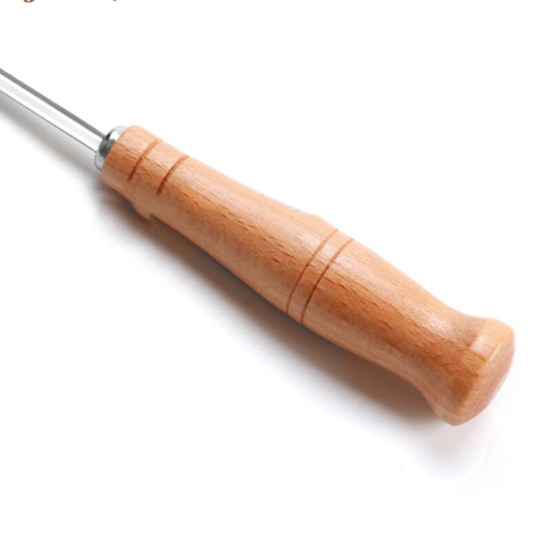 Bread Bakers Cutter Slashing Tool Dough Making Razor Wood Handle Bakeware for Bread Bakeware Kitchen with 5X Blades