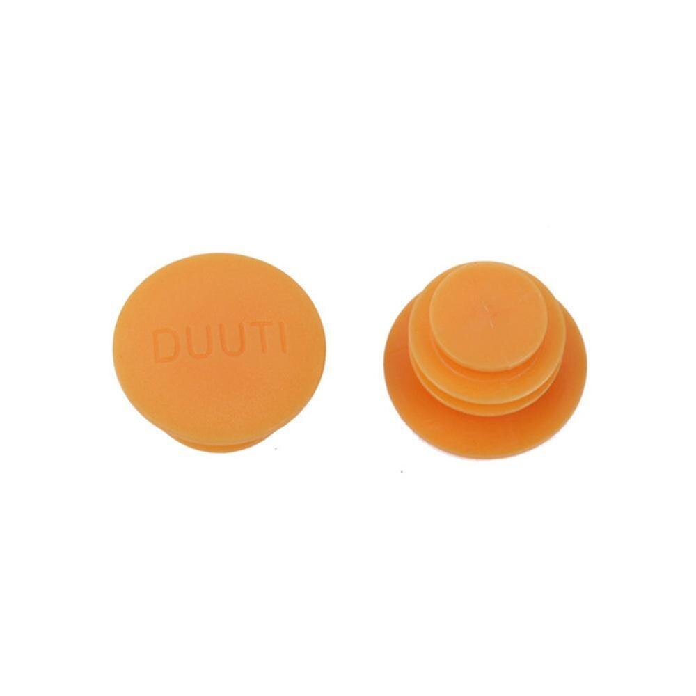 2 stuks duurzame fietsstuurdoppen, stevige fietsstuurdoppen, plastic mountainbike handvatten, hoezen voor fietsaccessoires: Geel