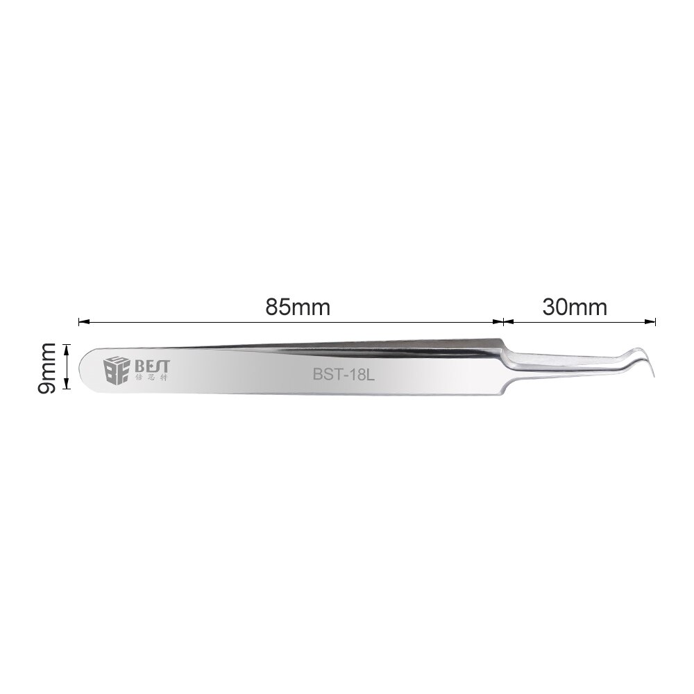 Bnew est -18l roestvrijstalen acne-pincetten, whitehead- en mee-eterverwijderaars, acne-extractors