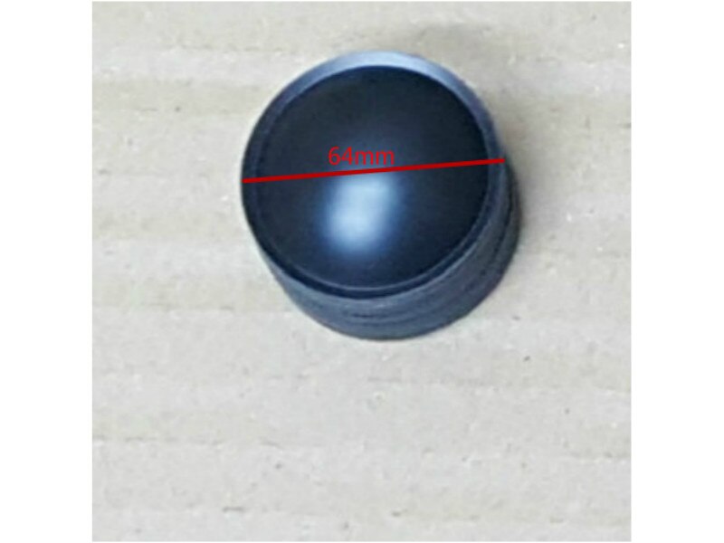 SHEVCHENKO Woofer Speaker PP Dust Cap 30mm 40mm 43mm 54mm 64mm 74mm Plastic Dust Cap For Repair Bass Speaker Accessories 2pcs: 64 mm
