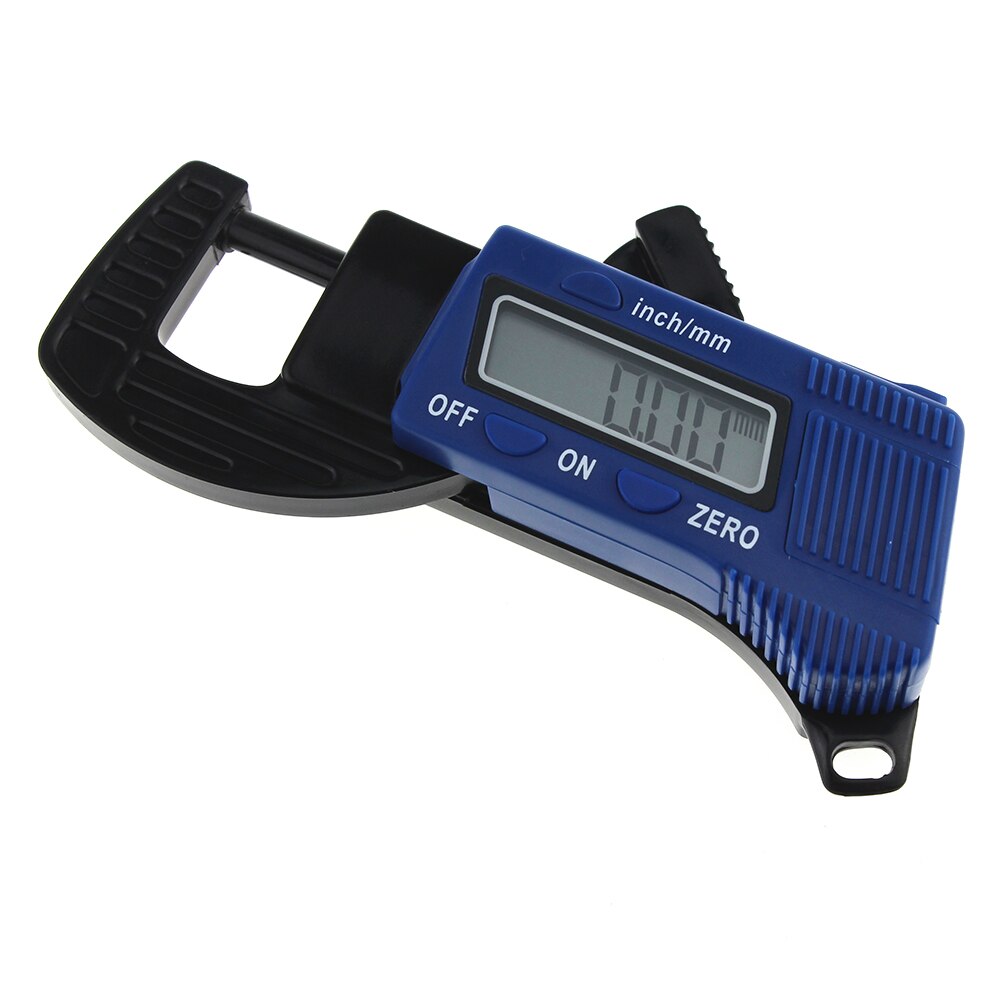 0-12.7mm Carbon Fiber Composites Digital Thickness Caliper Micrometer Guage 0 to 12.7mm