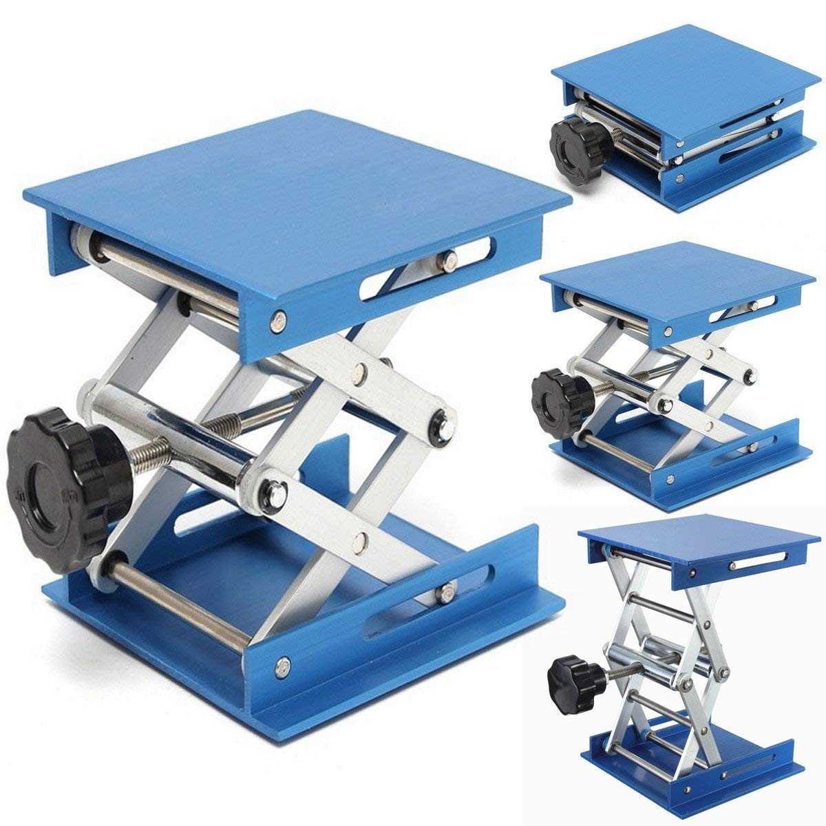 Aluminium Laboratorium Jack Schaarlift Platform Opvouwbare Lifting Tafel Pad Hoogte Controle Ideaal Houtbewerking Machines Onderdelen