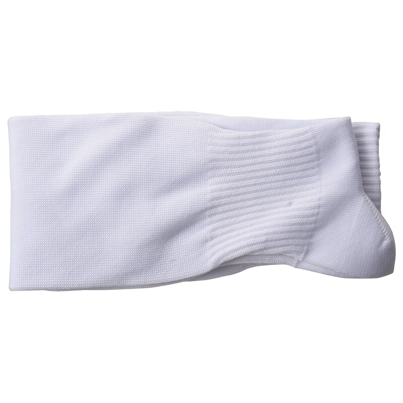 Chaussettes de sport pour hommes, baseball, hockey, football, longues et hautes (blanches)
