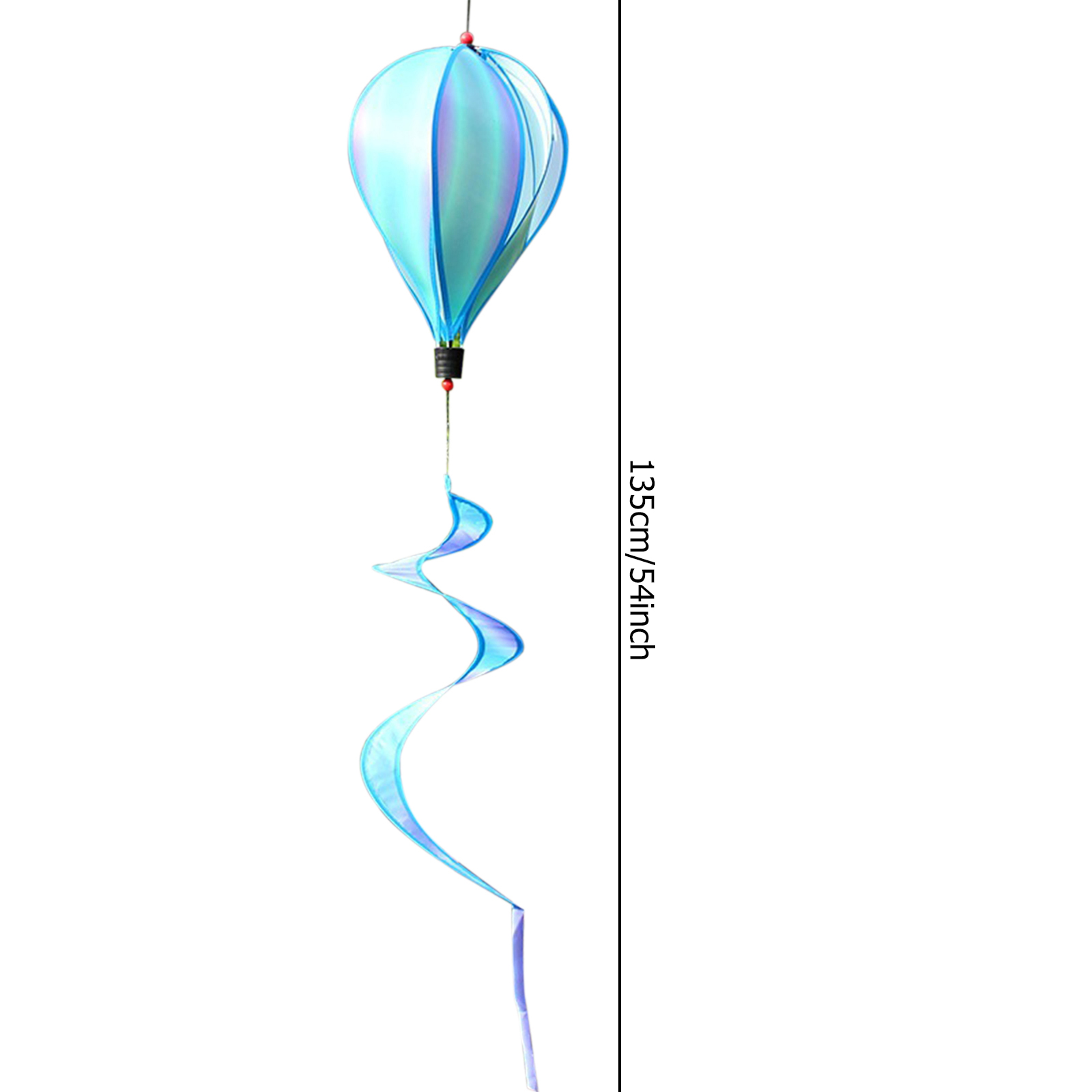 Heißer Luft Ballon Wind Spinner Regenbogen Kinetische Hängen Wind Twister Dekoration für Familie Haus Vor Hof Garten draussen Windmühle: Stil D