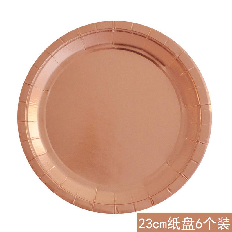 A Variety Of Styles 100% Paper Materials Disposable Tableware Paper Cup Tableware Supplies: Silver