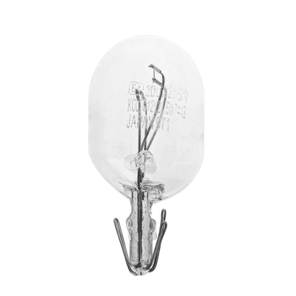 10Pcs T5 W5W White Color 1.2W 194 501 Halogen Bulb Side Wedges Car Light Source Instrument Lamp