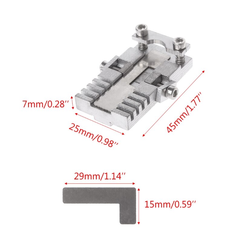 Piezas de abrazadera de fijación de máquina de llave Universal, herramientas de cerrajero para copia de llave, máquina cortadora duplicada para llaves especiales de coche o casa