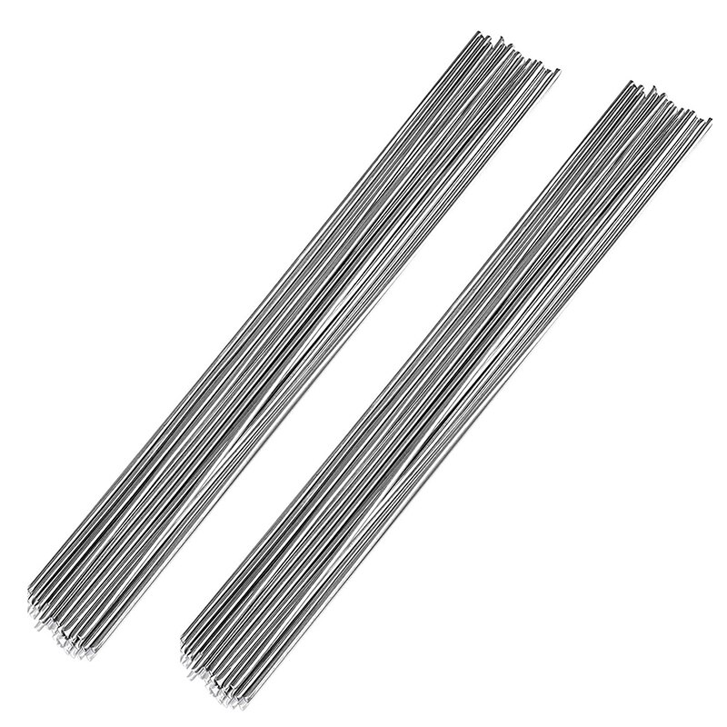 50 Pack Solution Welding Flux-Cored Rods Welding Rods 50cm Universal Low Temperature Copper Aluminum Welding Cored Wire: Default Title