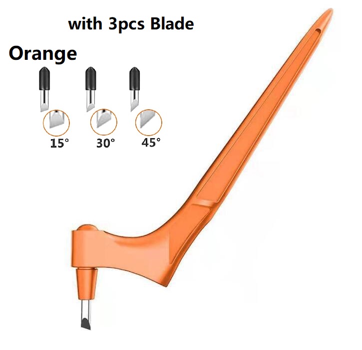 DIY Craft Snijgereedschappen Houtsnijwerk Cut Pen Art Craft Tool met 360-staal roterend mes Veiligheidssnijder Papier