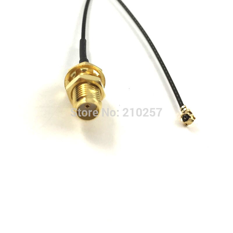 5pcs Sma to U.fl 1.13 Cable 15cm Black RF Connector Sma Female to Ipex