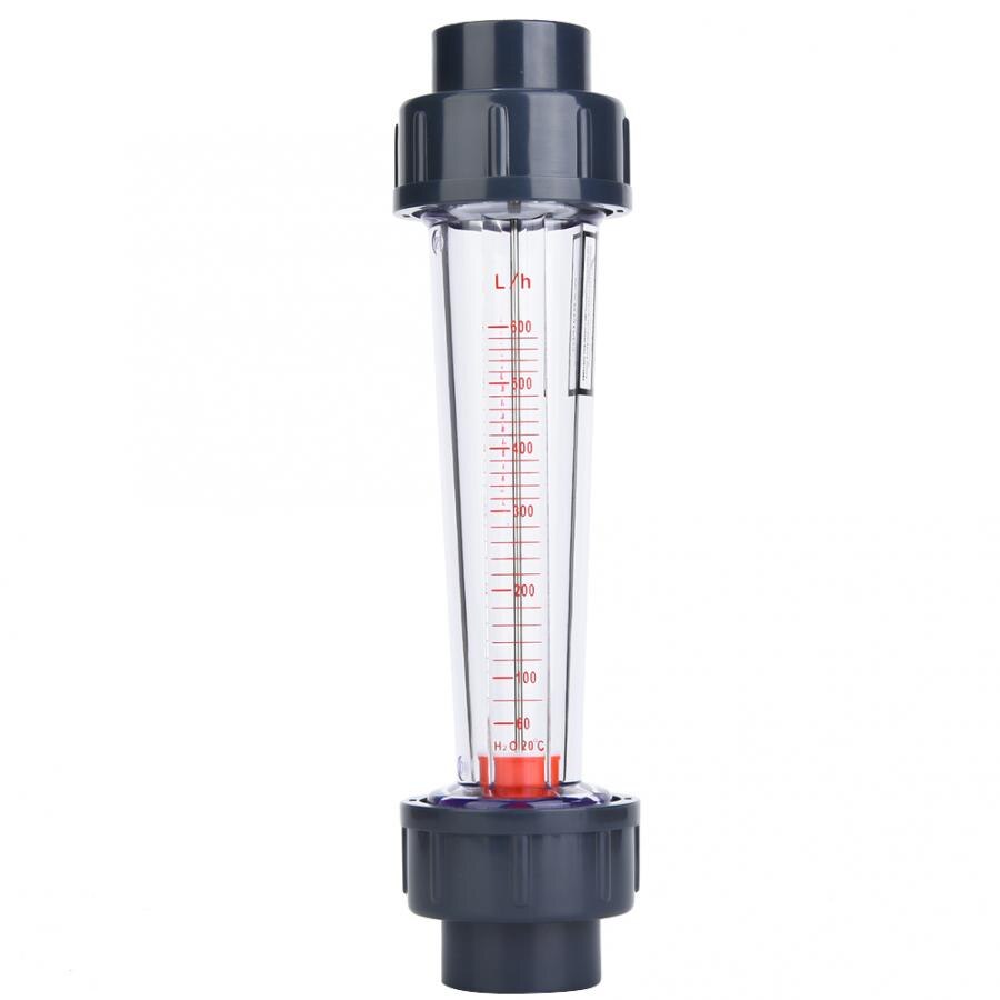 water flow meter LZS-25 (D) ABS Plastic Tube Type Liquid Flowmeter High Accuracy Flow Measuring Instruments 60-600L/H