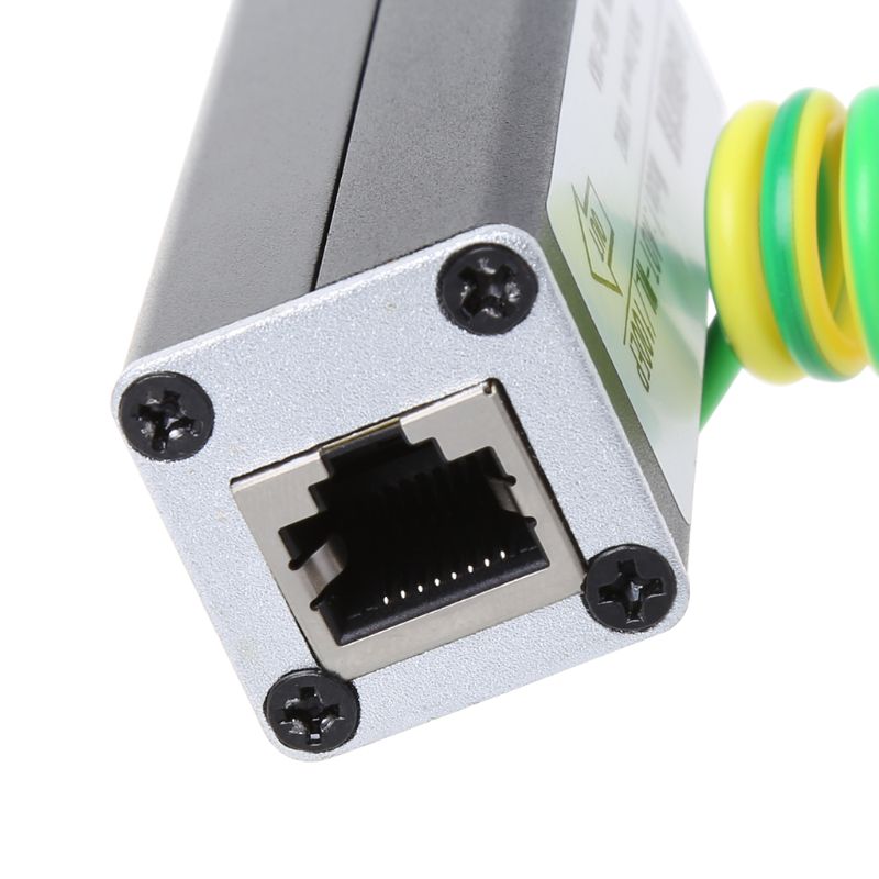 Netwerk  rj45 bewakingsapparatuur camera bliksembeveiliging overspanningsbeveiliging beschermingsapparaat bliksemafleider