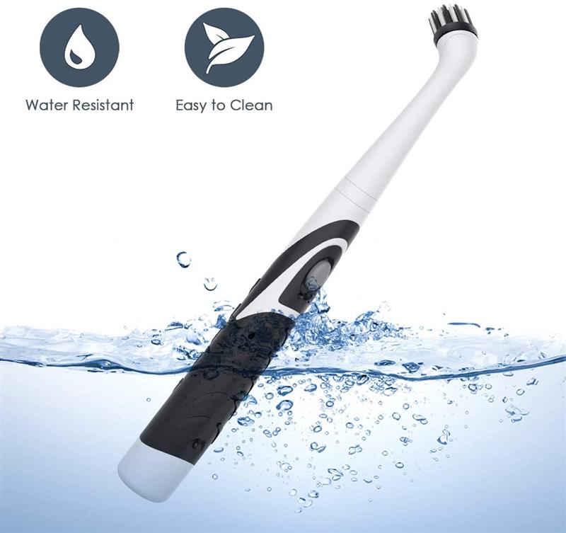 Electric Cleaning Brush Oscillating Cleaning Tool, Super Power Sonic Power Scrubber Cordless With 4 Heads