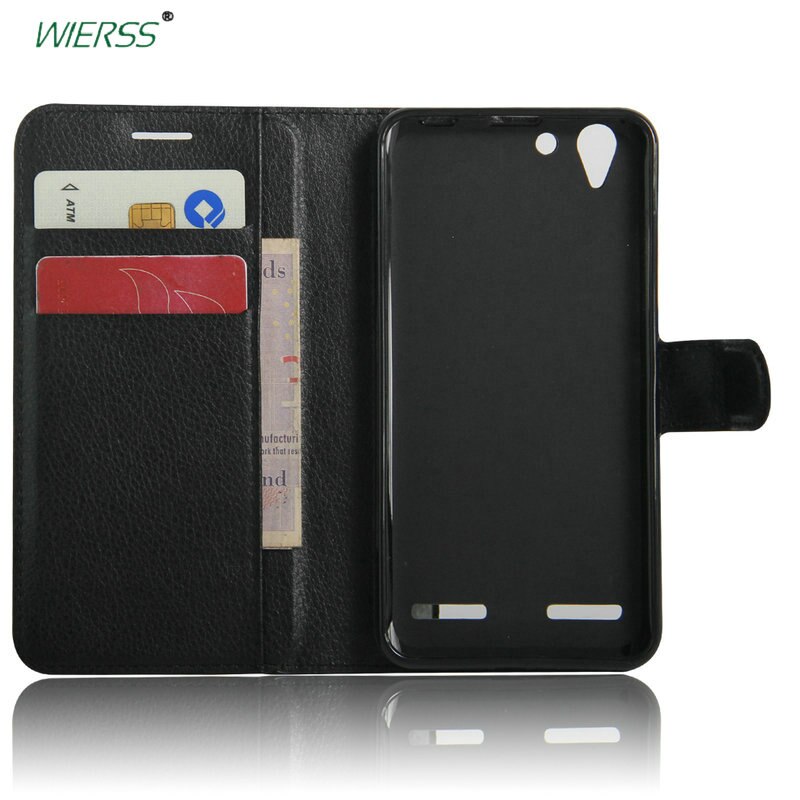 Pour Lenovo K5 Étui Portefeuille En Cuir étui pour Lenovo Vibe K5 Plus A6020 A6020a40 A6020a46 Citron 3 téléphone étuis de Couverture arrière avec Support: Default Title