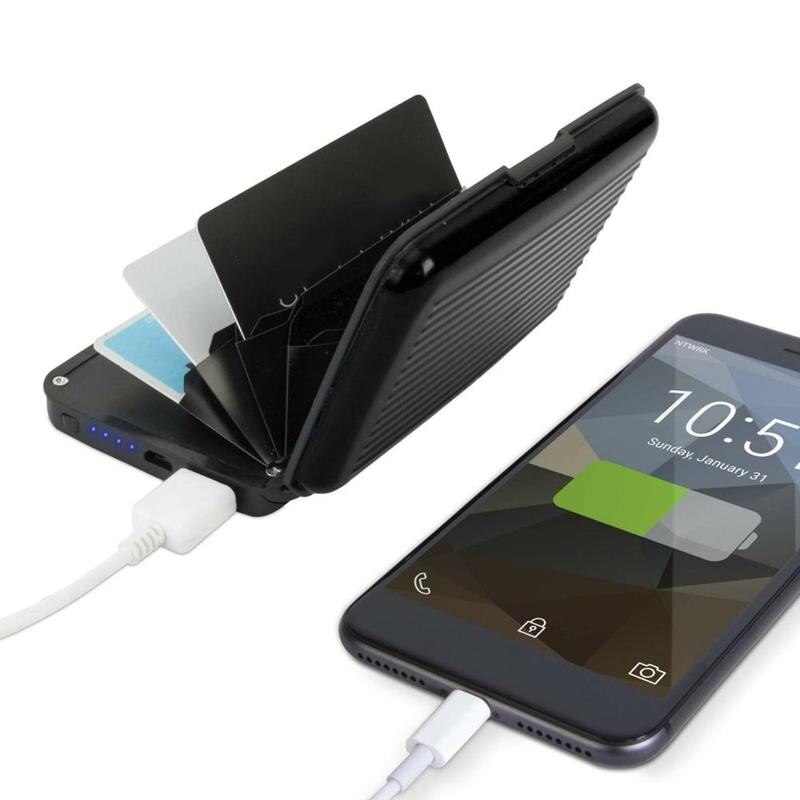 1800mah Portable Charging Card Bag Of Different Colors Power Mobile Card Charging Charging Pack Treasure Y6I3