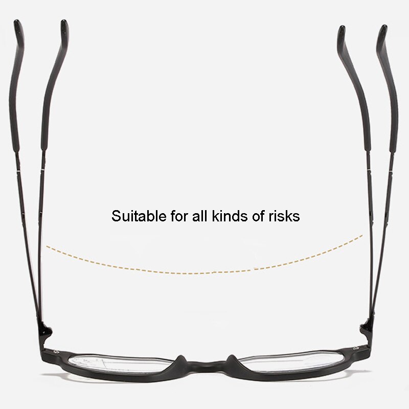 Progressive Multi-focus Anti-blue Light Reading Glasses Retro HD Automatic Hyperopia Eyeglasses For Women Man Unisex