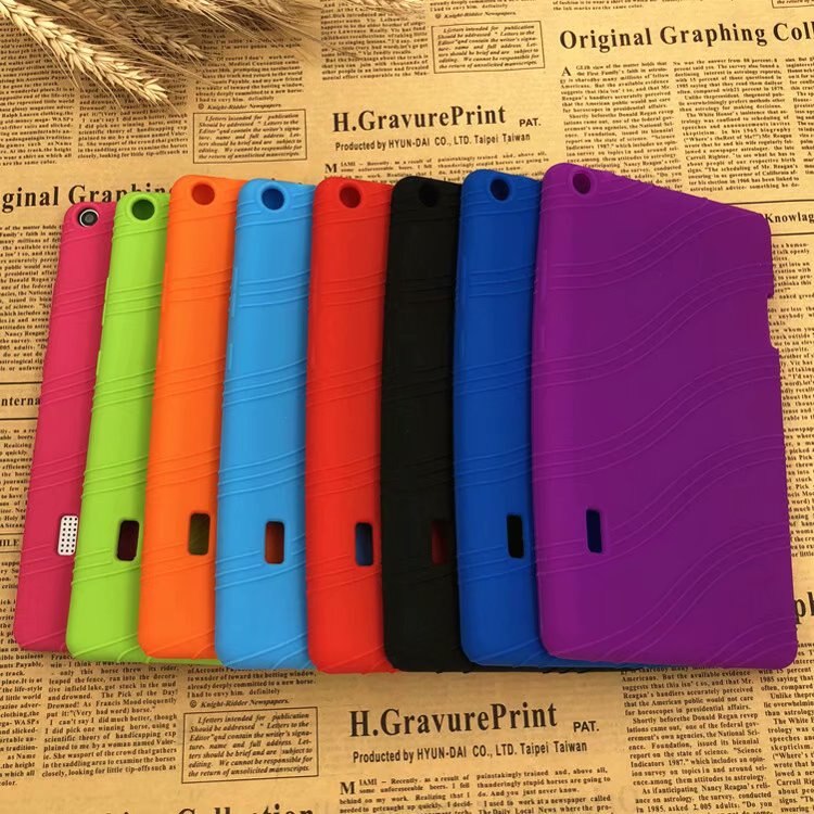 Doux étui pour Huawei T3 7 WiFi Version étui pour tablette Support de Silicone Protège La coque Pour Huawei MediaPad T3 7.0 BG2-W09 étui pour tablette