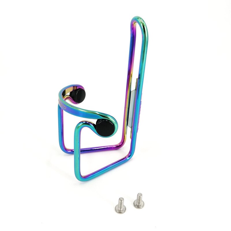 Litepro fietsfleshouder aluminiumlegering titanium plating multicolor waterkoker houder mtb racefiets opvouwbare waterfleshouder: B-model