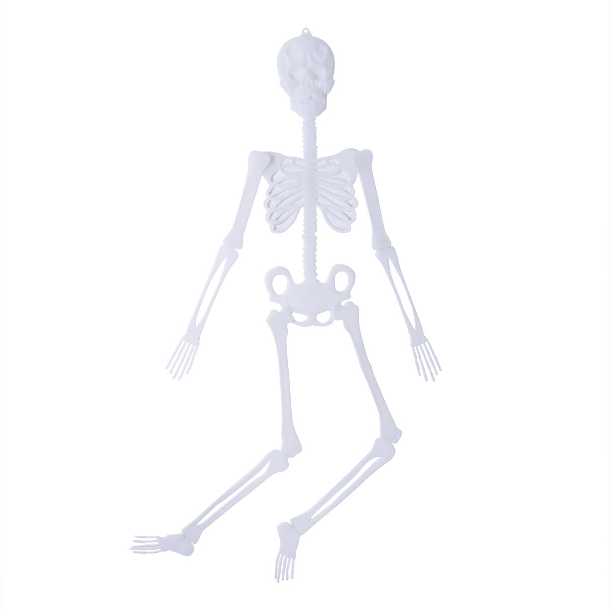 32/90/150cm Poseable Full Life Size Luminous Skeleton Halloween Decoration Party Yard Prop: 90cm