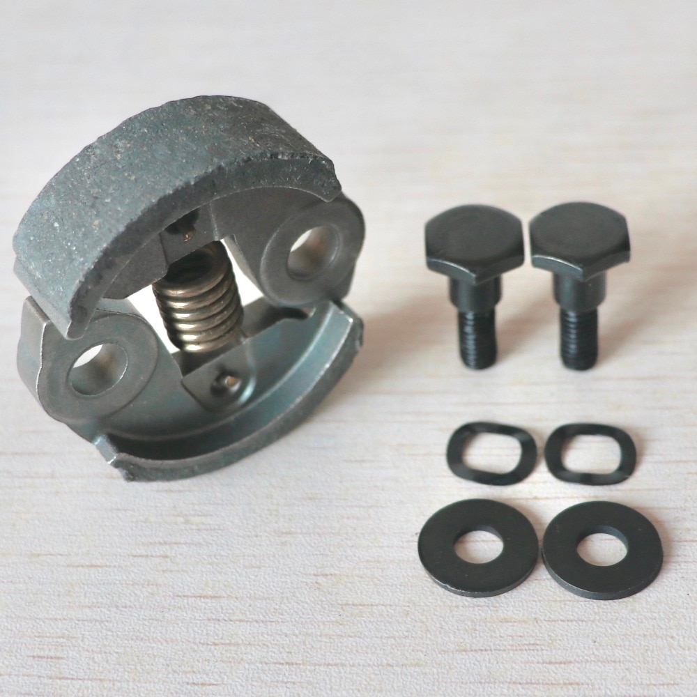 Ensemble d'embrayages pour débroussailleuse, 2 temps 34F, avec vis