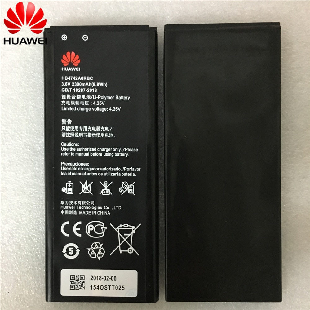 2300Mah HB4742A0RBC HB4742A0RBW Batterij Voor Huawei Honor 3C Batterij G730 G740 H30-T00 H30-T10 H30-U10 H30 Telefoon Batterij