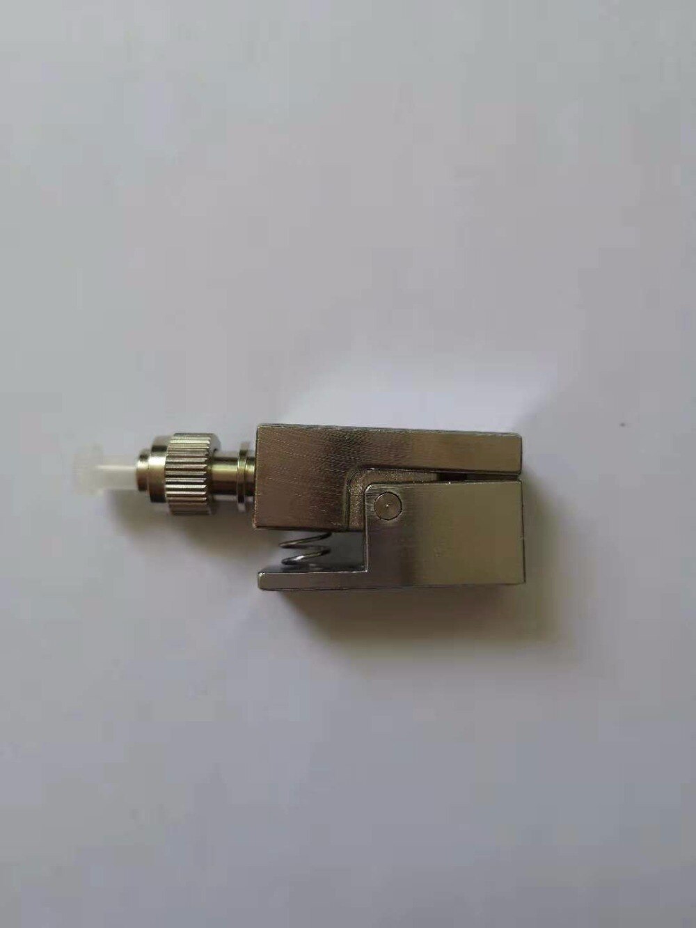 FC/PC bare fiber adapter ( square) for OTDR testing of bare fiber connector couplers One pcs