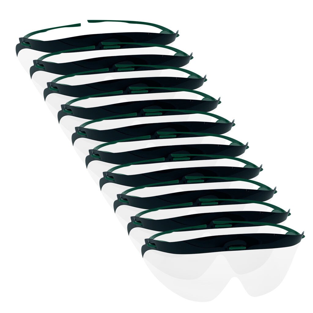 1/3/5/10pcs Kitchen Face Splatters Screens Eye Protector Screen Covers Anti-oil Splatter Face Shield Replacement Lenses Glasses: 10pcs