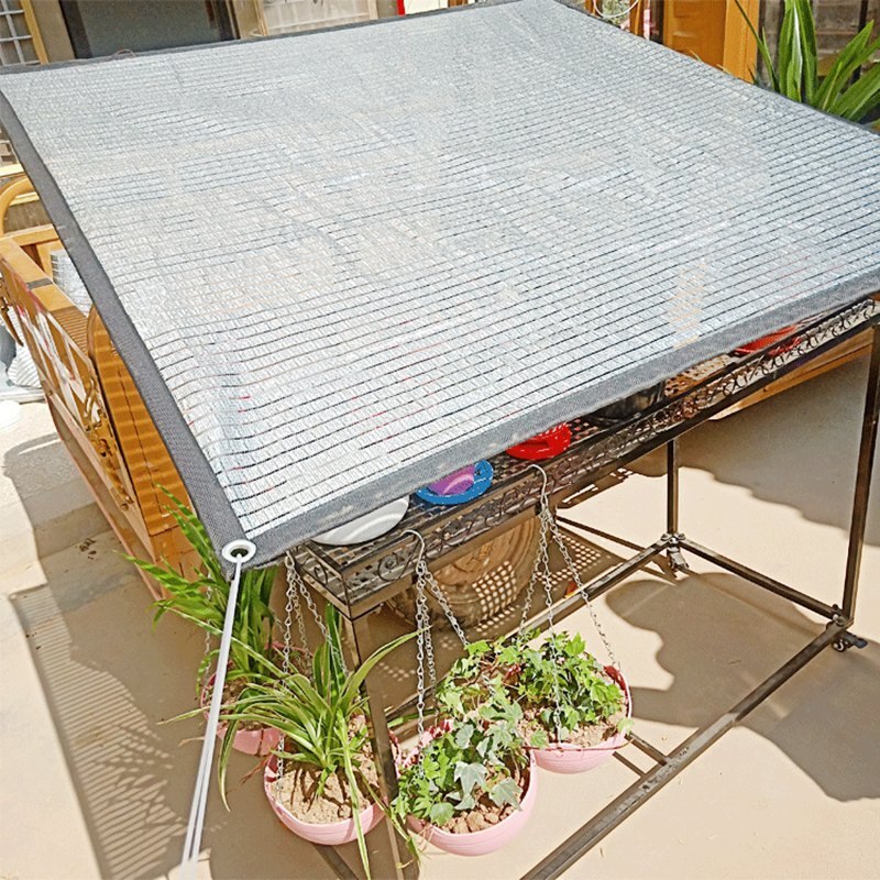 60%  zonneschermen aluminiumfolie zonnescherm hoge reflecterende zonneluifel tuinzonneschermen buitenplanten beschermhoezen