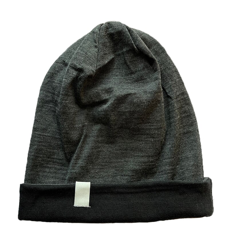 Unisex Merino Wol Manchet Beanie Hoed 100% Merino Wol Ridge Manchet Wol Beanie 2 Laag Warme Wollen Muts Mannen Vrouwen beanie Cap