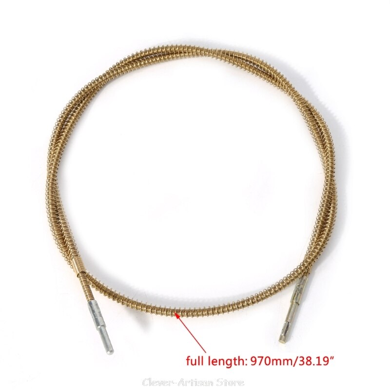 98Cm Lente Gecoat Pin Type Metalen Buis Kabel Voor Dremel Rotary Grinder Flexibele As Au 26 20