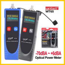 Rz Digital Fiber Optic Power Meter Handheld Netwerk Kabel Tester Mini Fault Locator Factor Meter Met 6 Optic Wave Lengte WT65