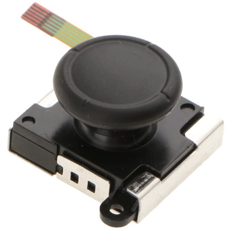 Joystick de rechange 3D gauche et droite, 4 pièces, bascule analogique avec capuchon pour manette Nintendo Joy-Con Switch