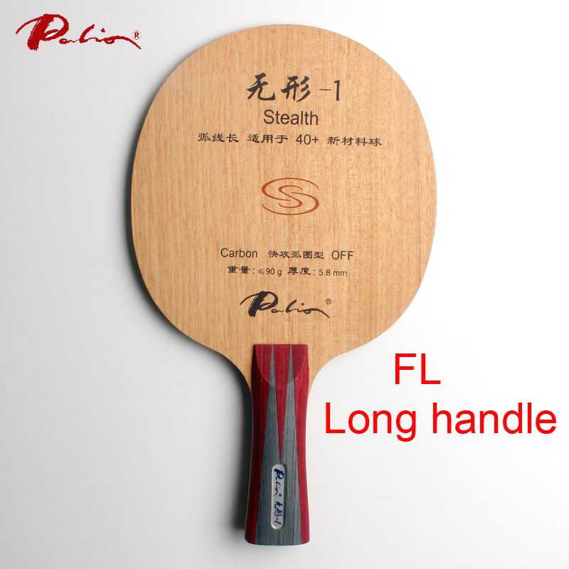 Palio official stealth -1 stealth 01 bordtennisblad snabb attack med loop bra kontroll racketsporter: Fl långt handtag