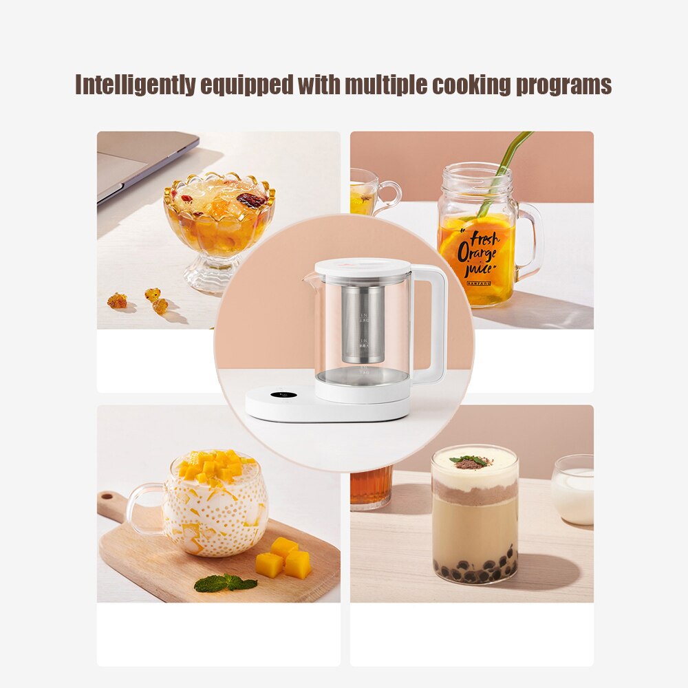 Xiaomi Mijia Smart Multifunctional Health Kettle MYSH0E1ACM Multiple Cooking Modes 304 Stainless Steel And Glass Health Pot