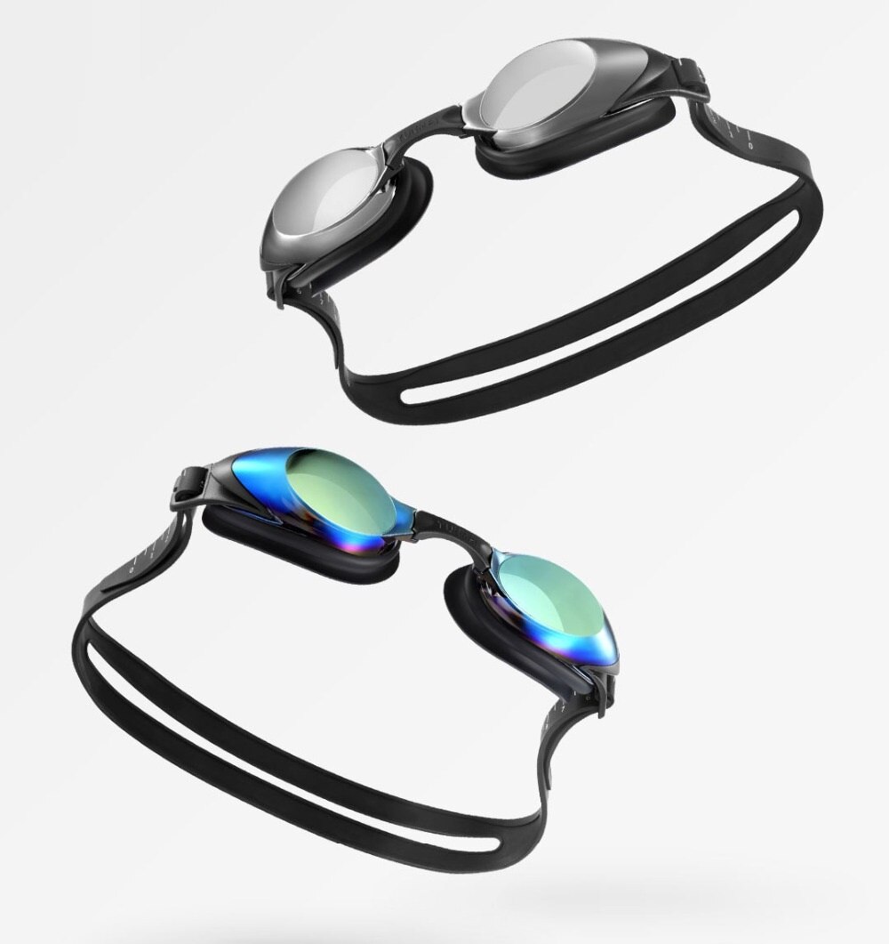 profession Swimming Goggles Set HD Anti-fog Nose Stump Earplugs Silicone Gasket Swimming Glass waterproof