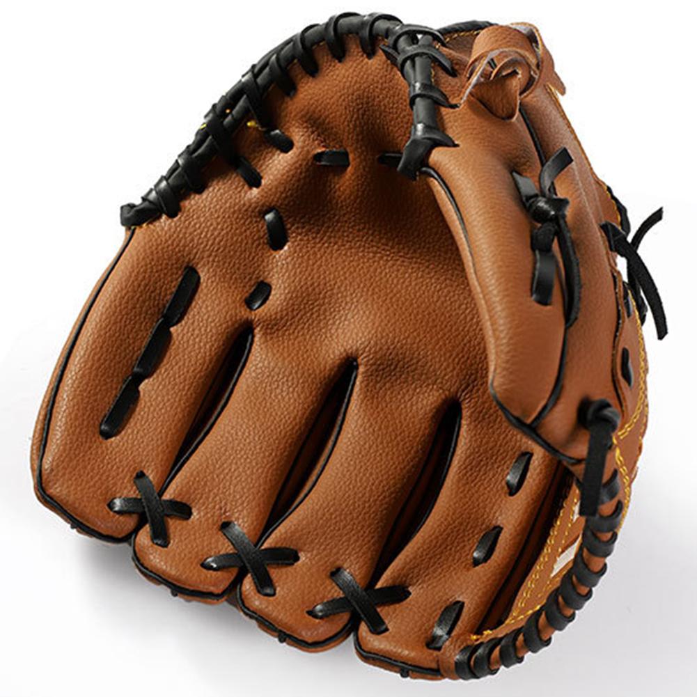 Deportes al aire libre para jóvenes y adultos, guantes de béisbol para practicar entrenamiento de mano izquierda, pelota de Softball, accesorios deportivos para protección de manos