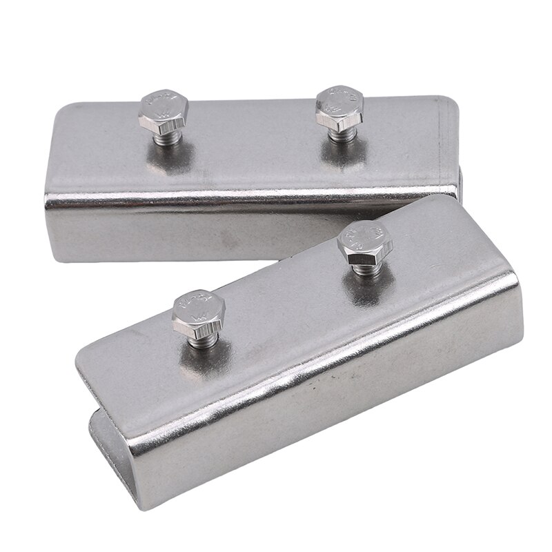 2Pcs/set Stainless Steel Move Window Child Safety Lock Sliding Windows Lock Security Sliding Sash Stopper: Default Title