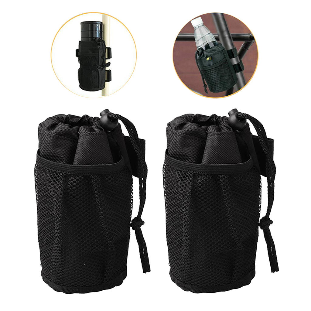 2-Pack Universele Bekerhouder Voor Kinderwagen, Golfkar, Rolstoel, Utv/Atv, Auto, scooter, Boot; Bekerhouder Accessoires