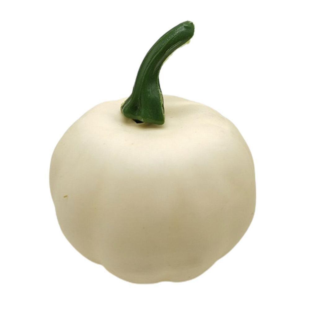 1PC 5.5cm Mini Foam Pumpkin Halloween Decoration Small Crafts DIY Festival Home Decor Halloween Simulation Party Supplies M7B3: D
