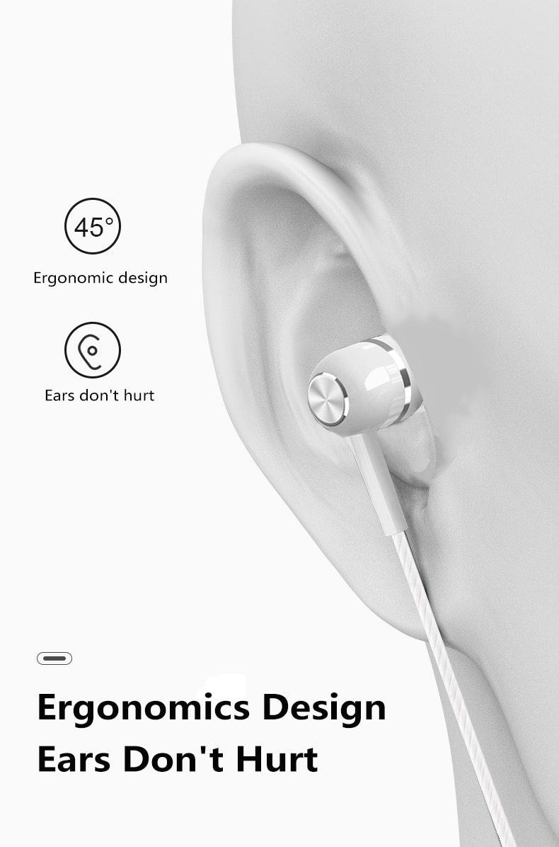 V5 hifi-sports øretelefoner støjreduktion tung basmusik ørestykke universal 3.5mm in-ear kablet øretelefoner