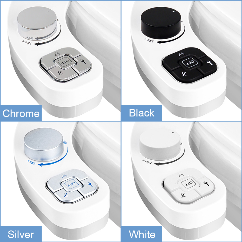 Samodra-accesorio para asiento de inodoro, pulverizador de bidé ultradelgado, 3 funciones, culo, ducha de bidé, lavado higiénico para baño,