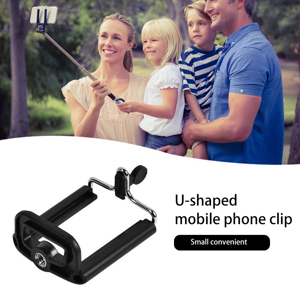 U-förmige handyhalterung, selfie-stick-halterung, kamerastabilisator-adapterhalterung
