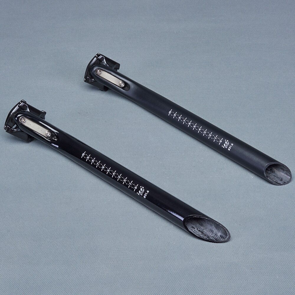 Bicycle Seatpost Offset 25mm Carbon Seat Post MTB Road Bike Seat Tube Diameter 27.2mm 30.8mm 31.6mm Black Glossy Matte